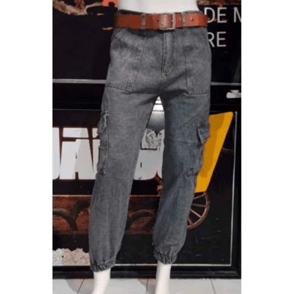 Jean Cargo Jogger de Hombre